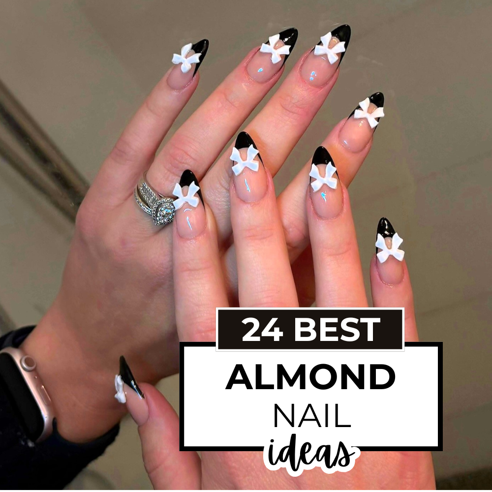 24 Almond Nail Ideas That Are Too Pretty to Pass Up (From Classy to Trendy Designs)1