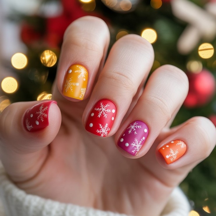 Short Christmas Nails