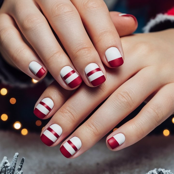 Simple Christmas Nails