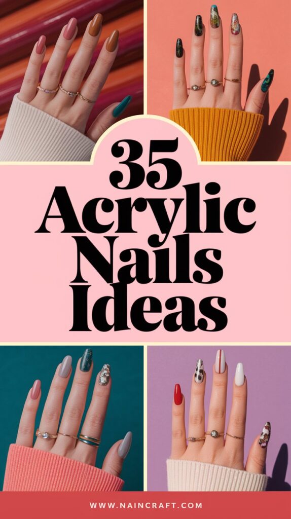 🎀 35+ Acrylic Nails Designs for Every Occasion That Will Dominate 2025