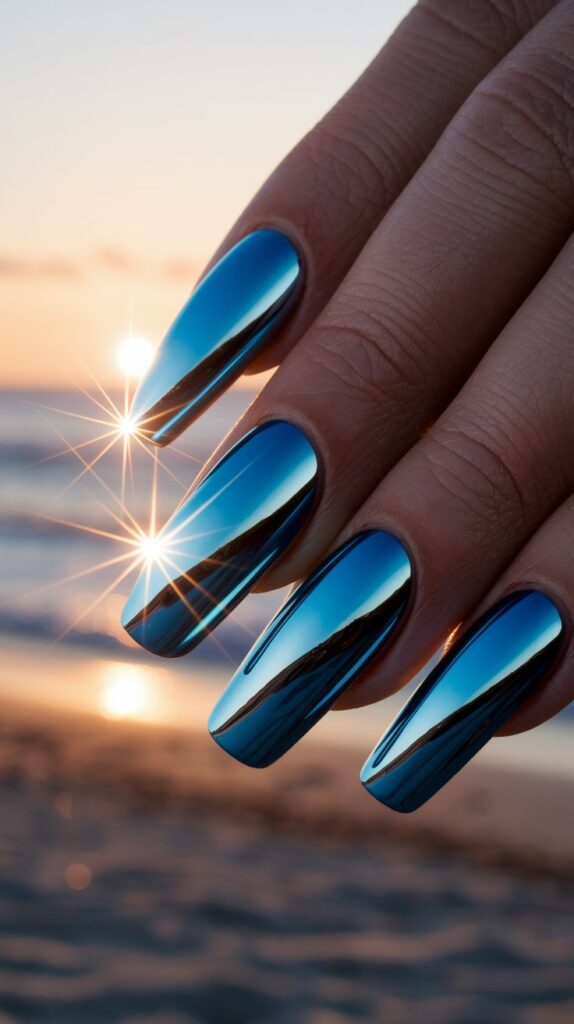 25+ Blue Nails Inspirations : From Baby Blue Nails to Navy Chic Nails Design 25+ Blue Nails Inspirations : From Baby Blue Nails to Navy Chic Nails Design
