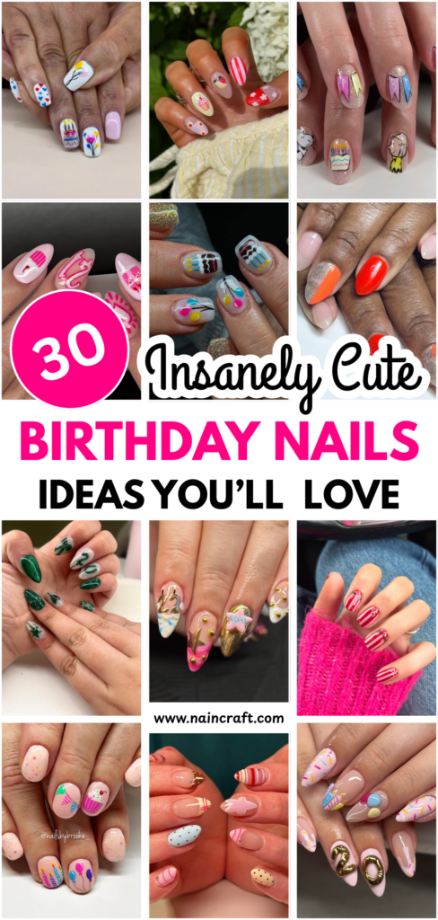 birthday nails ideas