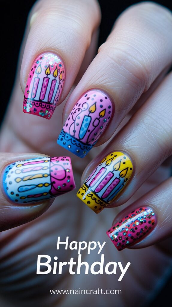 18+ Birthday Nails Inspiration for 18th, 21st & Beyond | Classy, Cute & Colorful Designs for Every Vibe 18+ Birthday Nails Inspiration for 18th, 21st & Beyond | Classy, Cute & Colorful Designs for Every Vibe