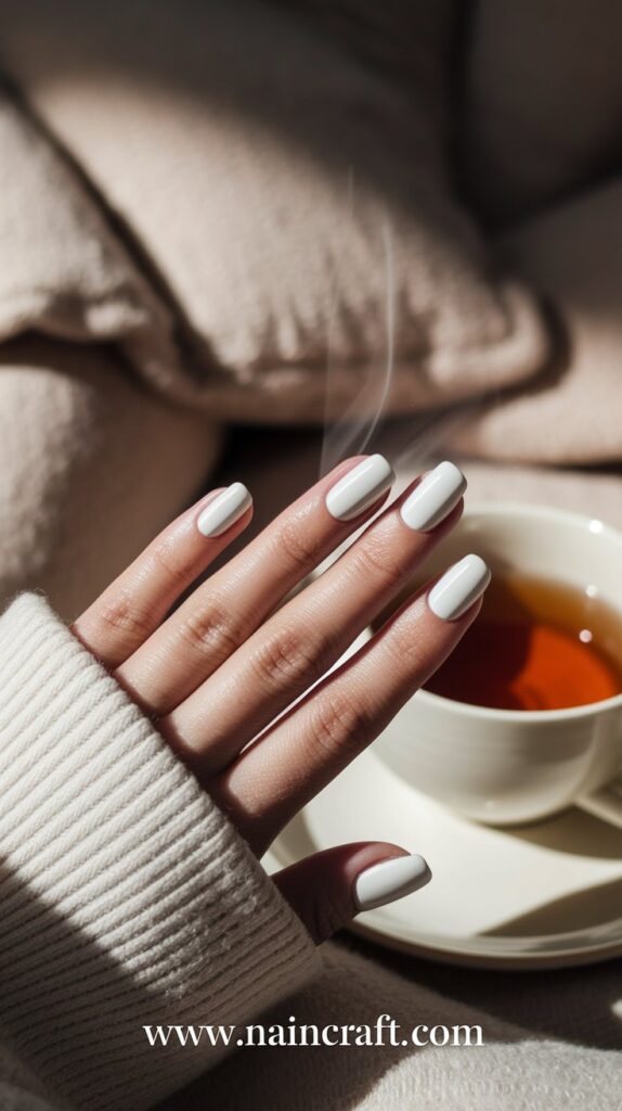 🤍 21+ White Nails Inspirations: Elegant & Trendy Designs You’ll Love This year