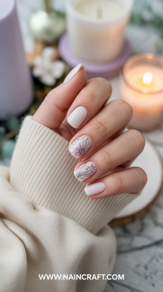 21 White Nails Inspirations: Elegant & Trendy Designs You’ll Love This year