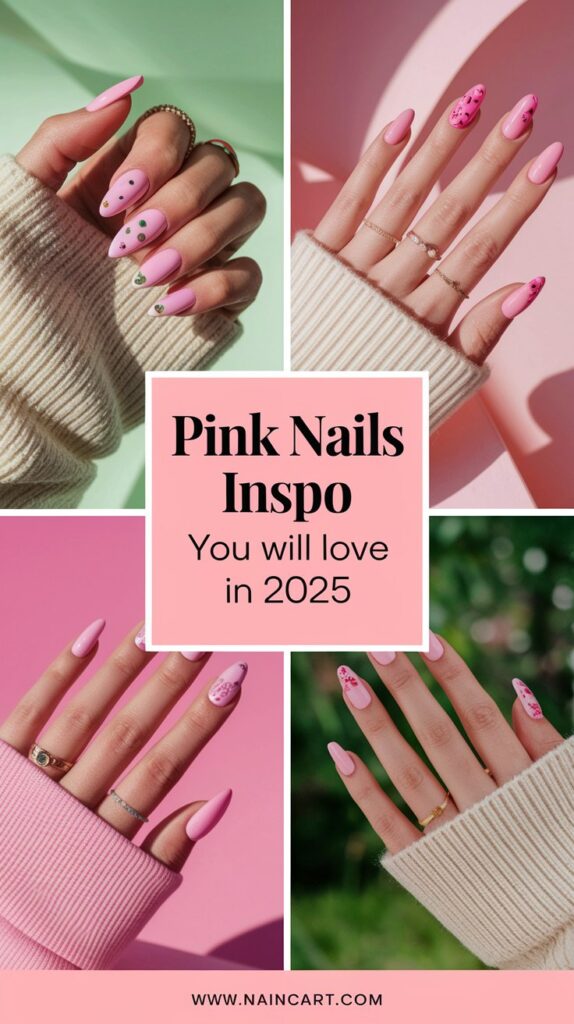 25+ Pretty Pink Nail Designs You’ll Fall in Love This Year