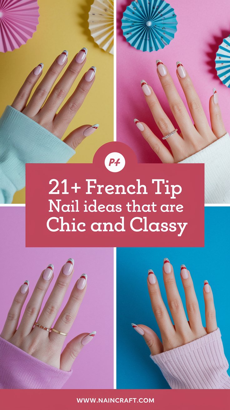 ✨ 21+ French Tip Nail Ideas That Are Chic, Trendy & Totally Pin-Worthy