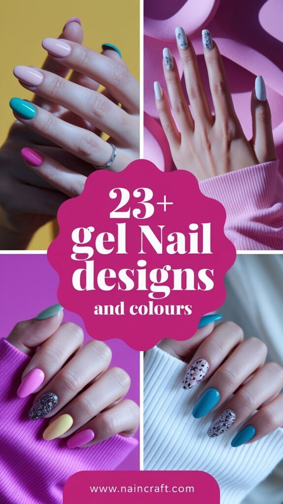 23+ Beautiful Gel Nail Designs and Colours for Every Mood and Style 23+ Beautiful Gel Nail Designs and Colours for Every Mood and Style