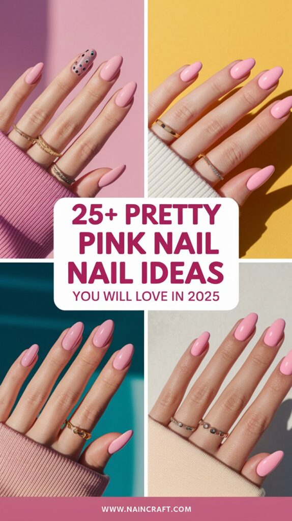 25+ Pretty Pink Nail Designs You’ll Fall in Love This Year