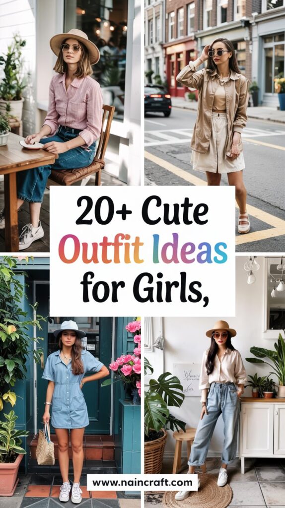 20+ Cute Outfit Ideas for Girls That Are Stylish, Fresh & Totally Wearable (3) 20+ Cute Outfit Ideas for Girls That Are Stylish, Fresh & Totally Wearable