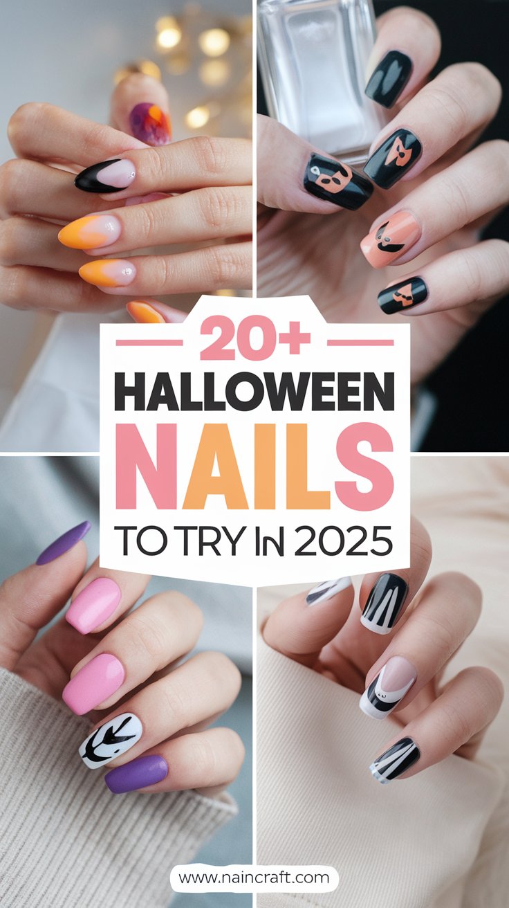 20+ Halloween Nails to Try in 2025 That are Cute, Easy & Fun Designs
