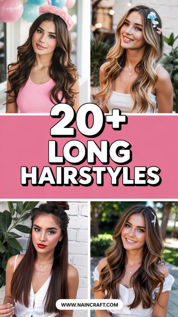 20+ Long Hairstyles That Are Trendy, Easy to Try & Never Go Out Of Style 20+ Long Hairstyles That Are Trendy, Easy to Try & Never Go Out Of Style