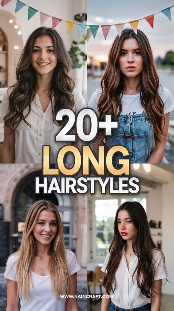 20+ Long Hairstyles That Are Trendy, Easy to Try & Never Go Out Of Style 20+ Long Hairstyles That Are Trendy, Easy to Try & Never Go Out Of Style