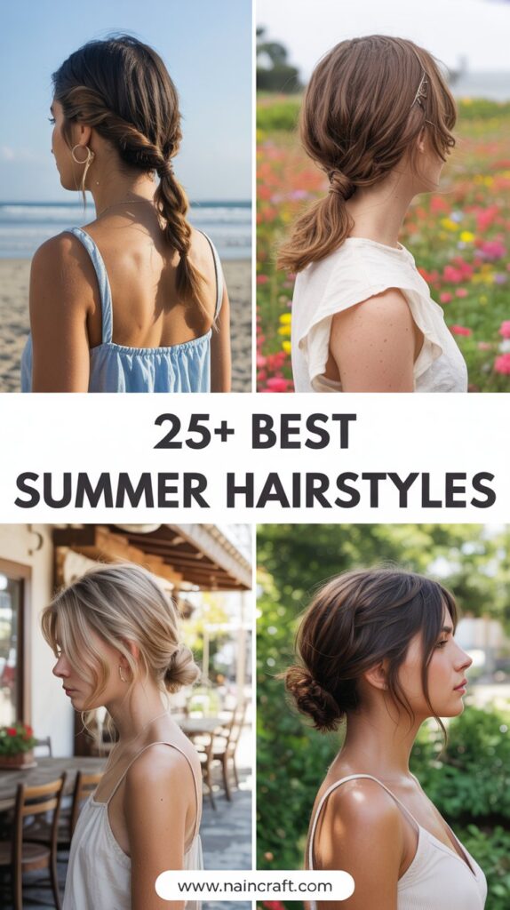 25+ Best Summer Hairstyles That Are Cute, Cool & Easy to Style 25+ Best Summer Hairstyles That Are Cute, Cool & Easy to Style