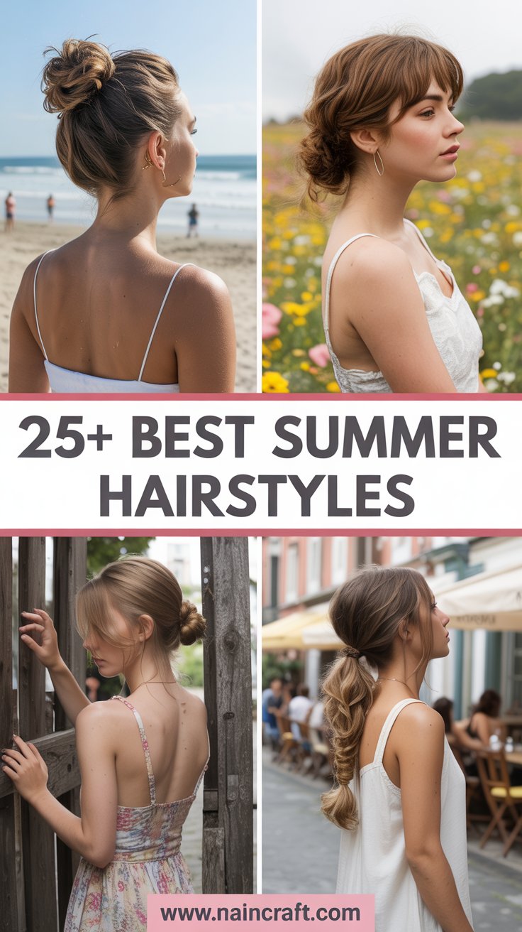25+ Best Summer Hairstyles That Are Cute, Cool & Easy to Style