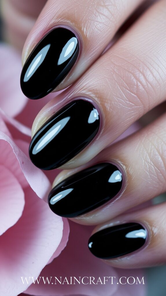 Black Nails Inspiration - 35+ Bold & Beautiful Black Nails Ideas You’ll Love in 2025