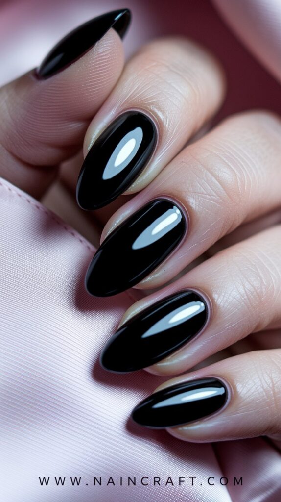 Black Nails Inspiration - 35+ Bold & Beautiful Black Nails Ideas You’ll Love in 2025