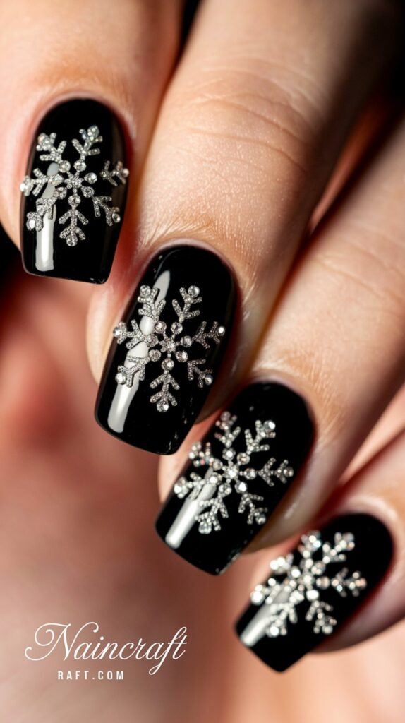 Black Nails Inspiration - 35+ Bold & Beautiful Black Nails Ideas You’ll Love in 2025