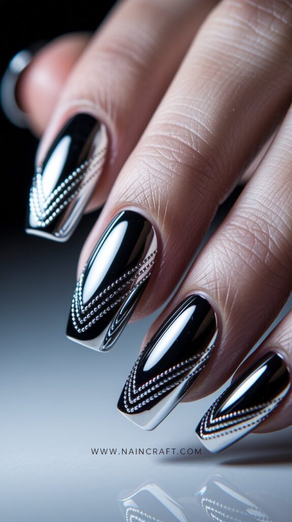 Black Nails Inspiration - 35+ Bold & Beautiful Black Nails Ideas You’ll Love in 2025