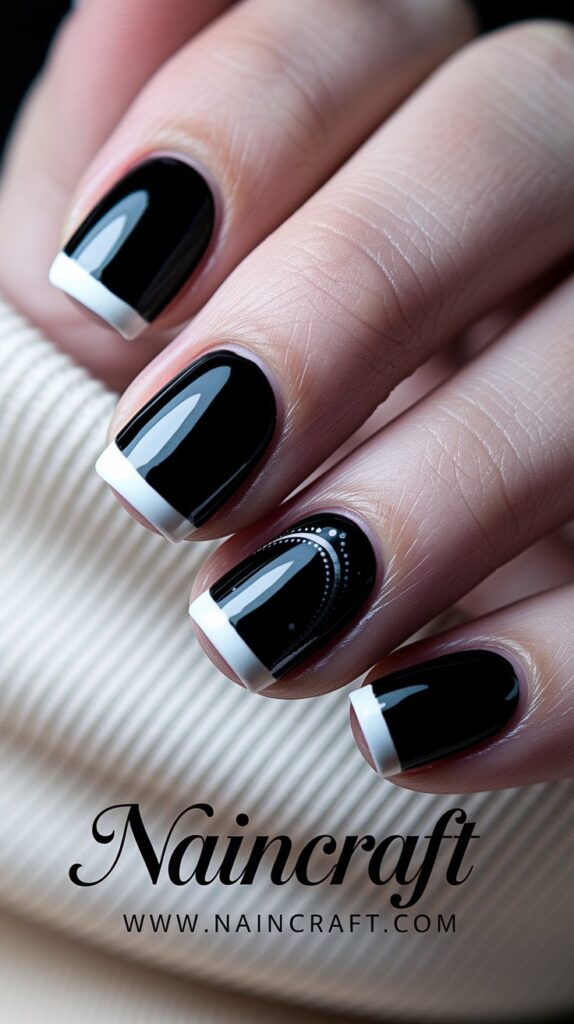 Black Nails Inspiration - 35+ Bold & Beautiful Black Nails Ideas You’ll Love in 2025
