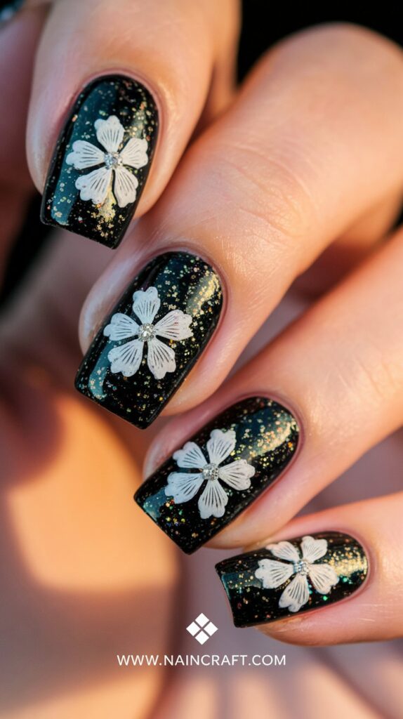 Black Nails Inspiration - 35+ Bold & Beautiful Black Nails Ideas You’ll Love in 2025