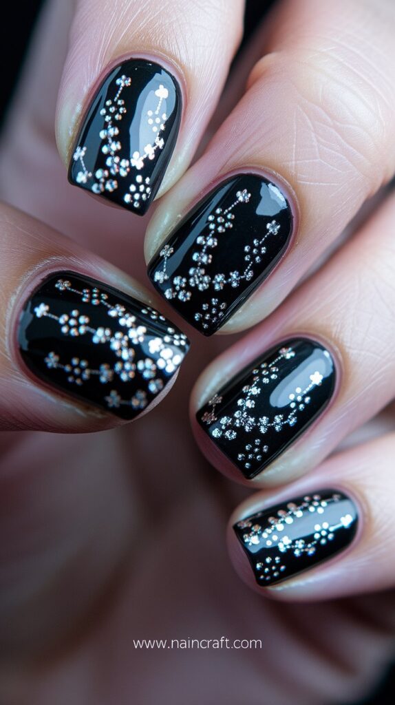 Black Nails Inspiration - 35+ Bold & Beautiful Black Nails Ideas You’ll Love in 2025