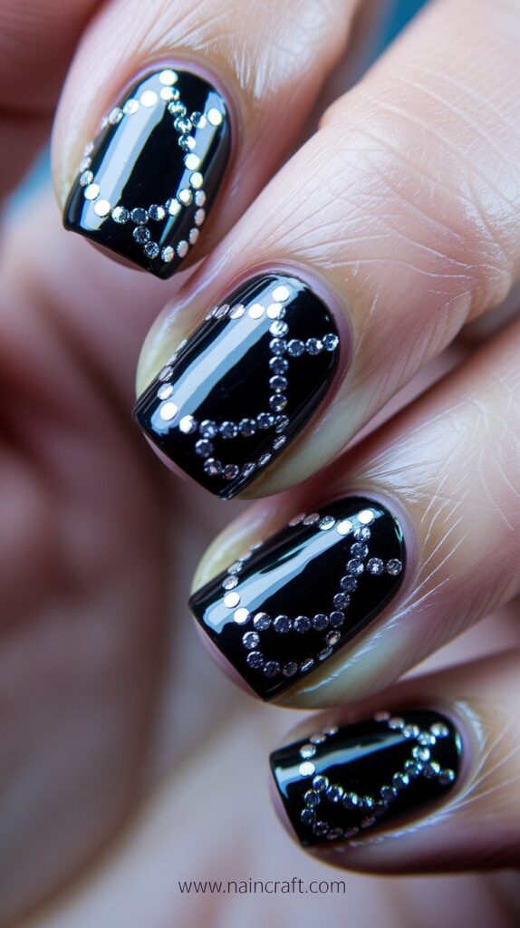 Black Nails Inspiration - 35+ Bold & Beautiful Black Nails Ideas You’ll Love in 2025