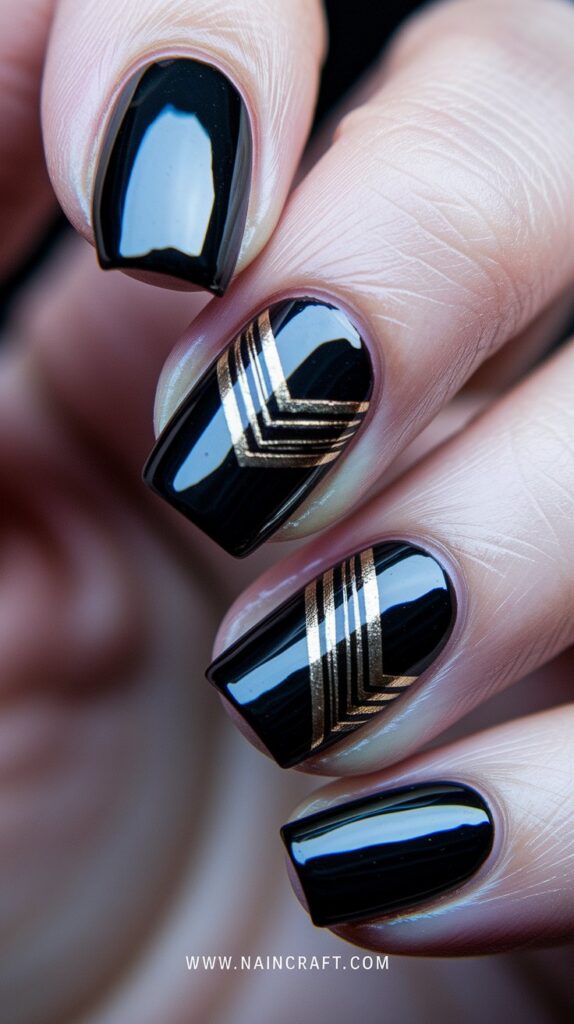 Black Nails Inspiration - 35+ Bold & Beautiful Black Nails Ideas You’ll Love in 2025