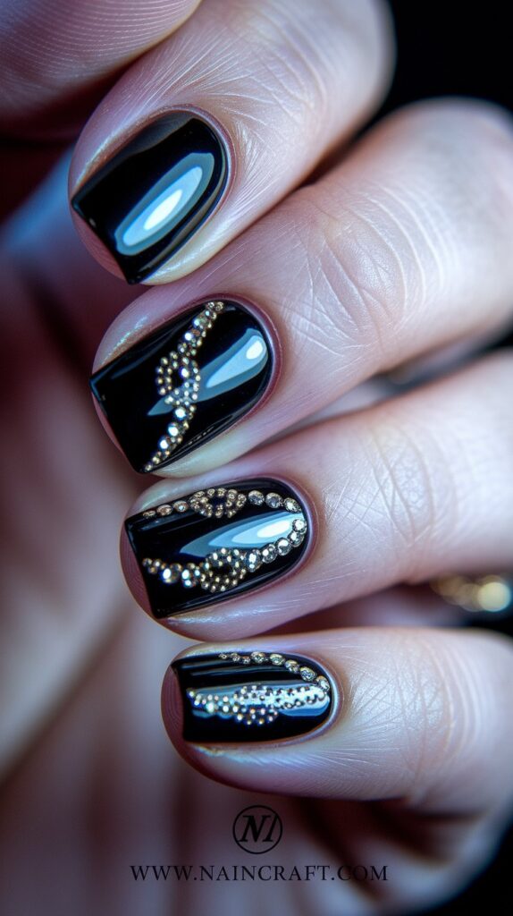 Black Nails Inspiration - 35+ Bold & Beautiful Black Nails Ideas You’ll Love in 2025
