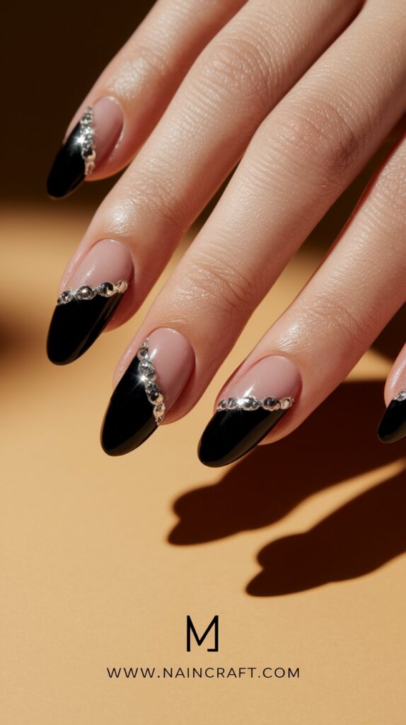 Black Nails Inspiration - 35+ Bold & Beautiful Black Nails Ideas You’ll Love in 2025