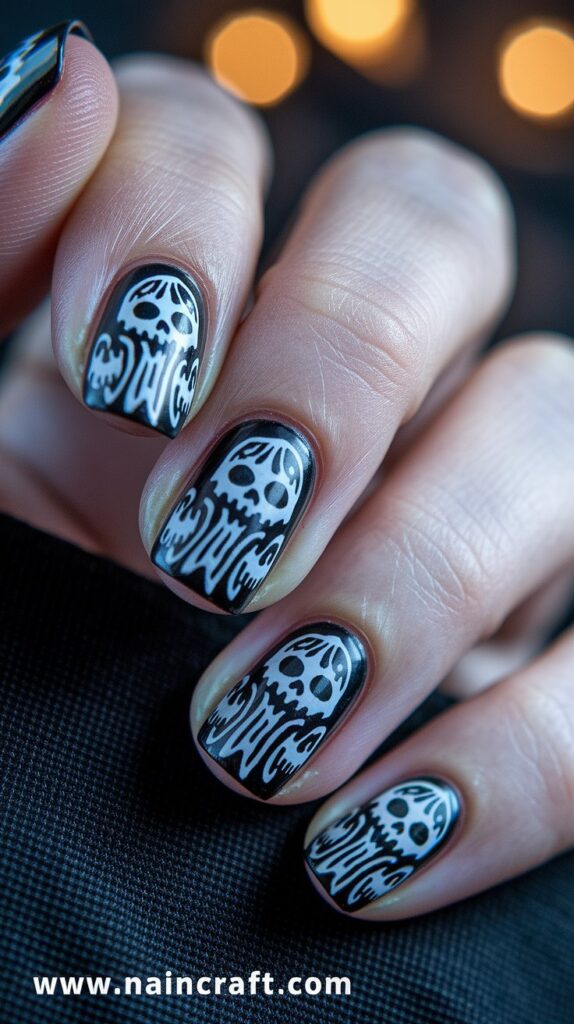 Black Nails Inspiration - 35+ Bold & Beautiful Black Nails Ideas You’ll Love in 2025