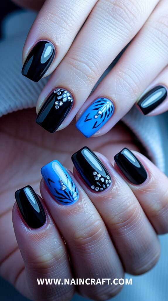 Black Nails Inspiration - 35+ Bold & Beautiful Black Nails Ideas You’ll Love in 2025