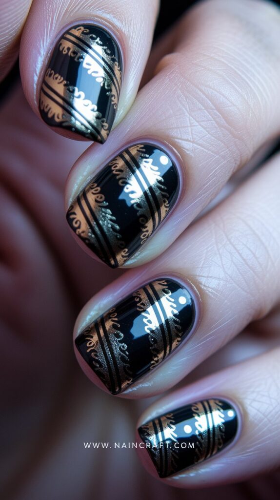 Black Nails Inspiration - 35+ Bold & Beautiful Black Nails Ideas You’ll Love in 2025