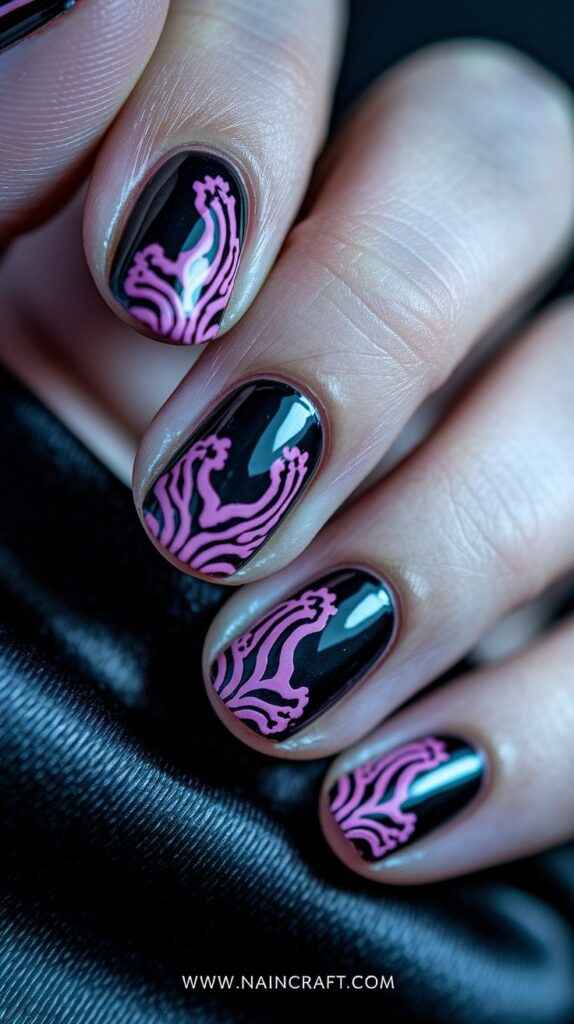 Black Nails Inspiration - 35+ Bold & Beautiful Black Nails Ideas You’ll Love in 2025