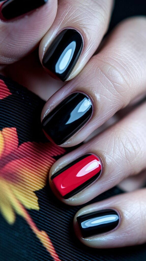 Black Nails Inspiration - 35+ Bold & Beautiful Black Nails Ideas You’ll Love in 2025