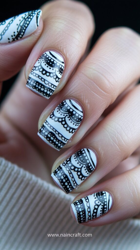 Black Nails Inspiration - 35+ Bold & Beautiful Black Nails Ideas You’ll Love in 2025