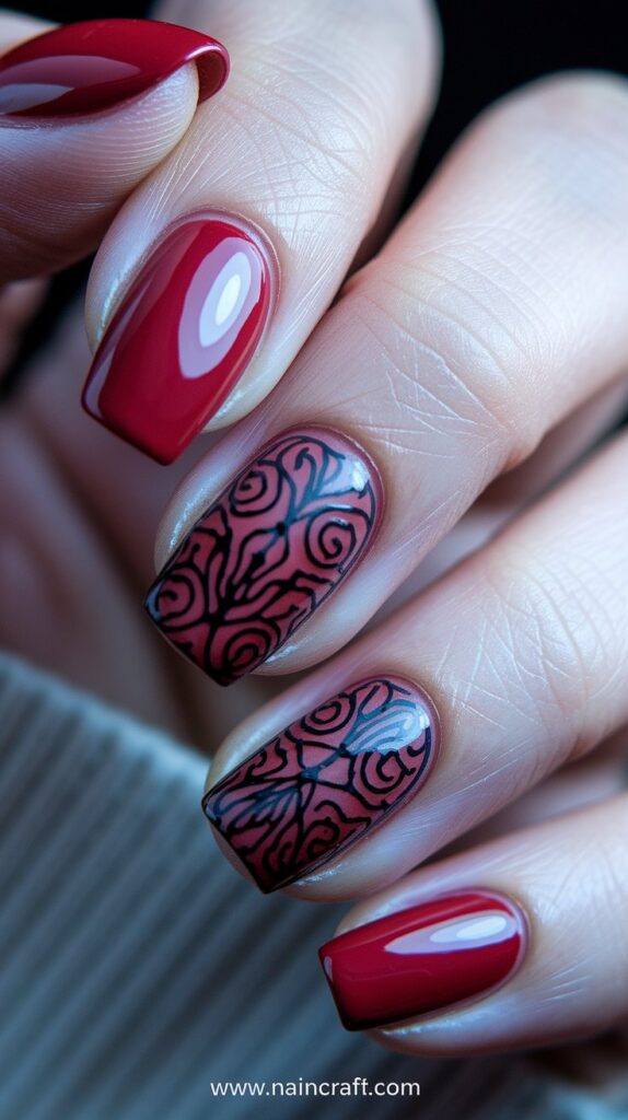Black Nails Inspiration - 35+ Bold & Beautiful Black Nails Ideas You’ll Love in 2025