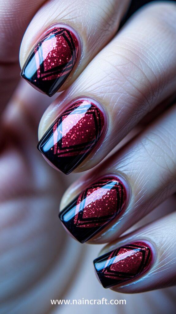 Black Nails Inspiration - 35+ Bold & Beautiful Black Nails Ideas You’ll Love in 2025
