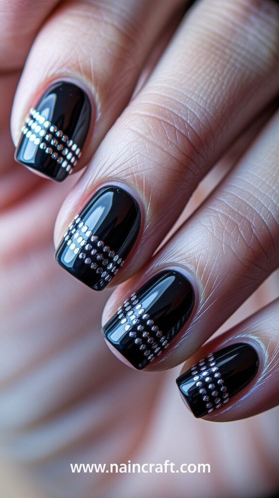 Black Nails Inspiration - 35+ Bold & Beautiful Black Nails Ideas You’ll Love in 2025