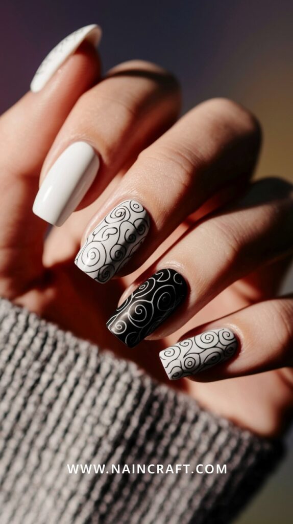 Black Nails Inspiration - 35+ Bold & Beautiful Black Nails Ideas You’ll Love in 2025