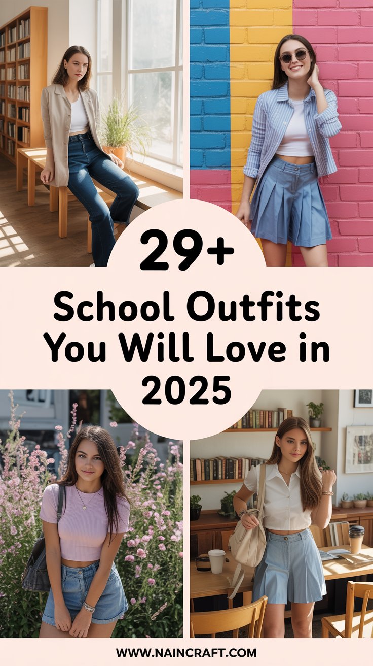 29+ Cute and Trendy School Outfit Ideas for Girls