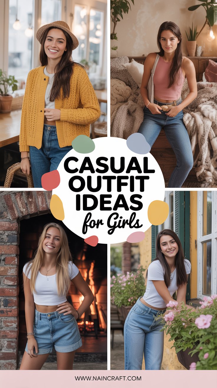 21+ Casual Outfit Ideas for Girls That Are Actually Wearable