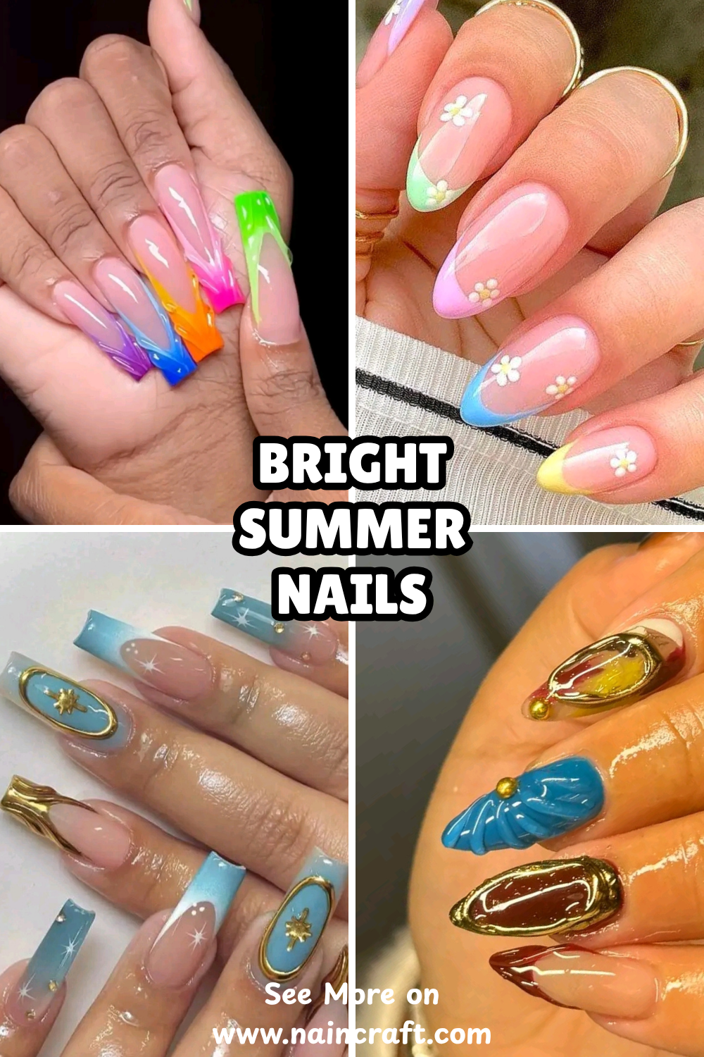 25 Bright Summer Nails Ideas & Summer Nail Designs That Scream Sunshine