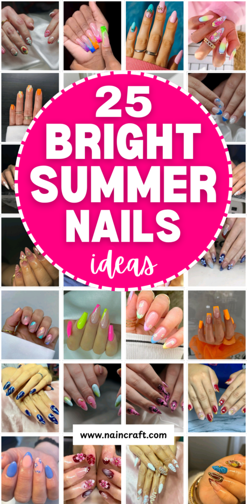 BRIGHT SUMMER NAILS