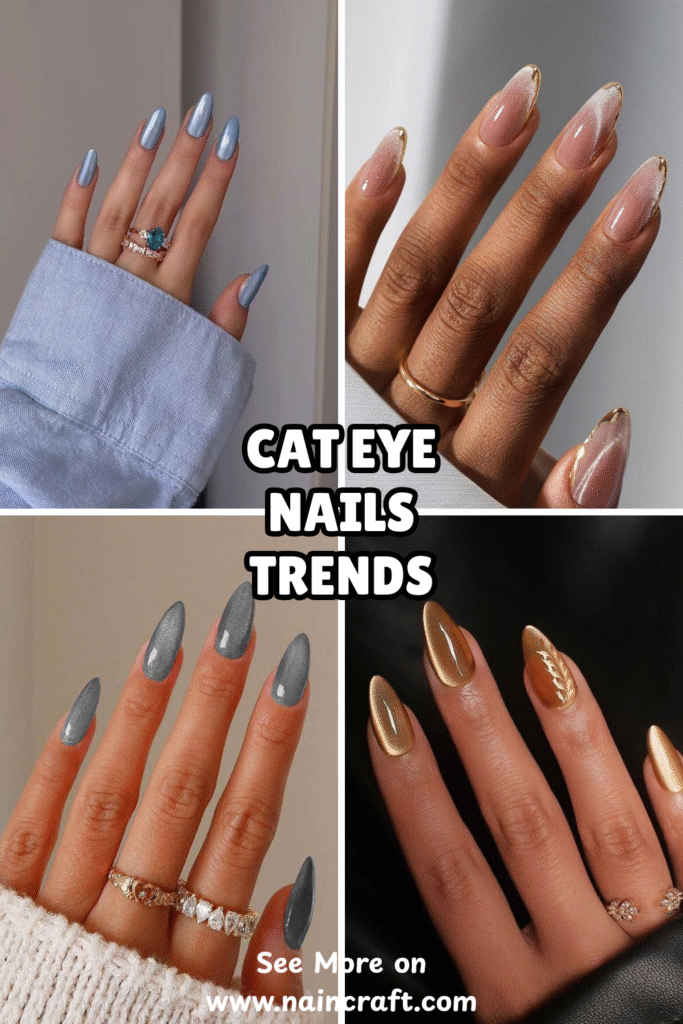 26 Cat Eye Nails And Classy Cat Eye Nail Designs That Shines Like The Galaxy 26 Cat Eye Nails And Classy Cat Eye Nail Designs That Shines Like The Galaxy