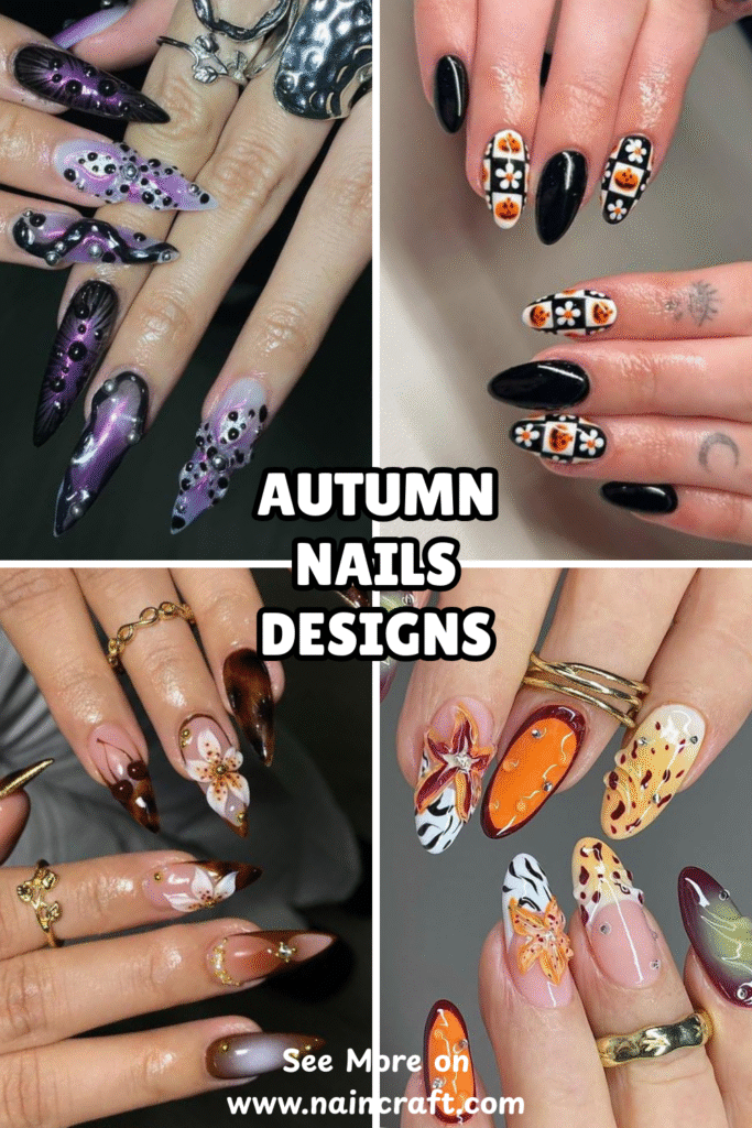 27 Autumn Nails Ideas And Autumn Nails Designs To Fall In Love With This Season 27 Autumn Nails Ideas And Autumn Nails Designs To Fall In Love With This Season