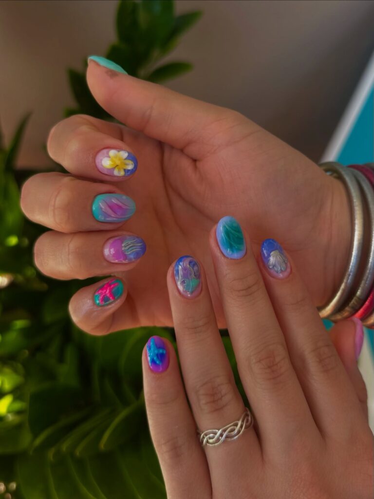 Mermaid Lagoon Nails