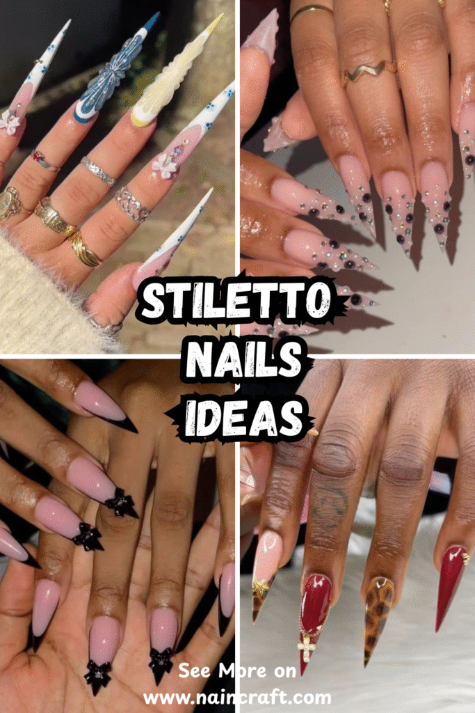39 Stunning Stiletto Nails Ideas & Best Stiletto Nail Designs That Turn Heads Instantly