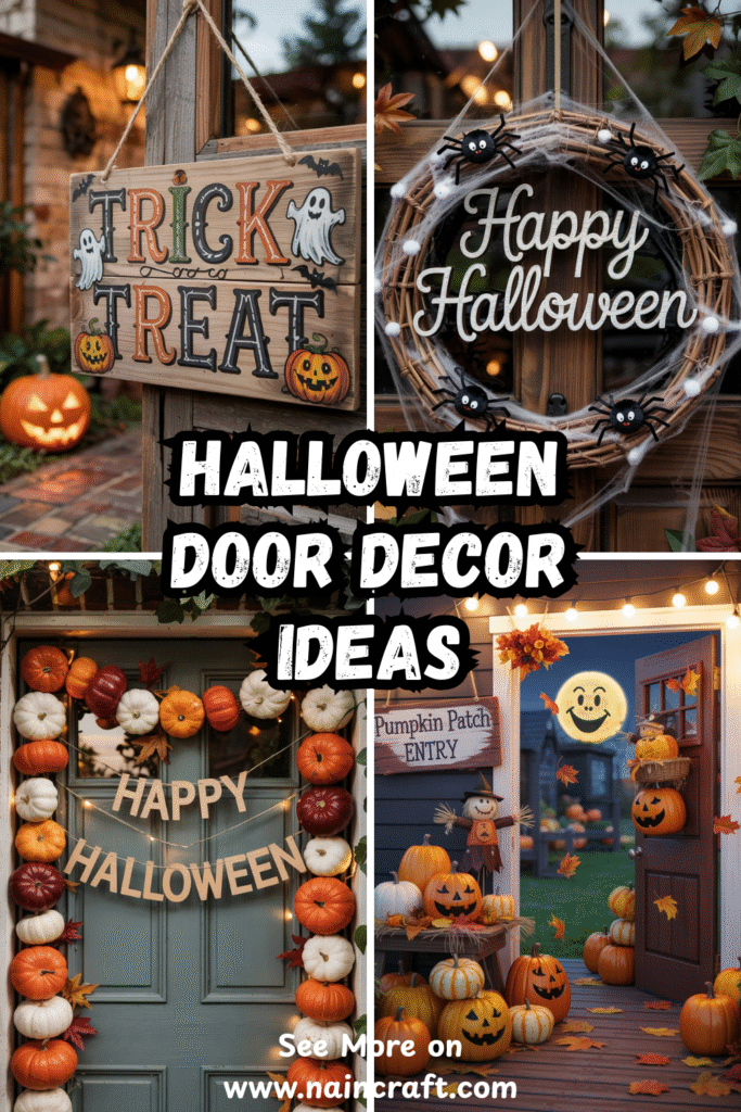 20 Best Halloween Door Decorations Ideas to Make Your Entryway Spooky and Fun