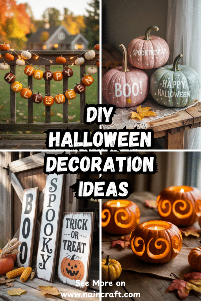 20 Cozy Halloween Decorations DIY Ideas & Creative DIY Halloween Décor Ideas for a Beautiful Home